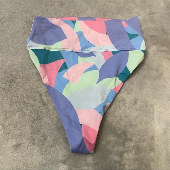 New! Beach Riot Highway Bikini Bottom in Mauve Mod 24984 - Picture 5 of 6